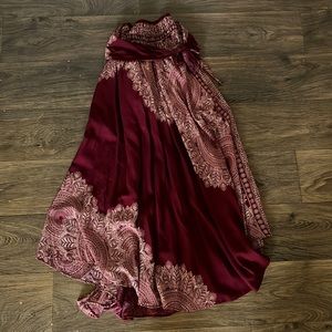 Long flowy women’s skirt